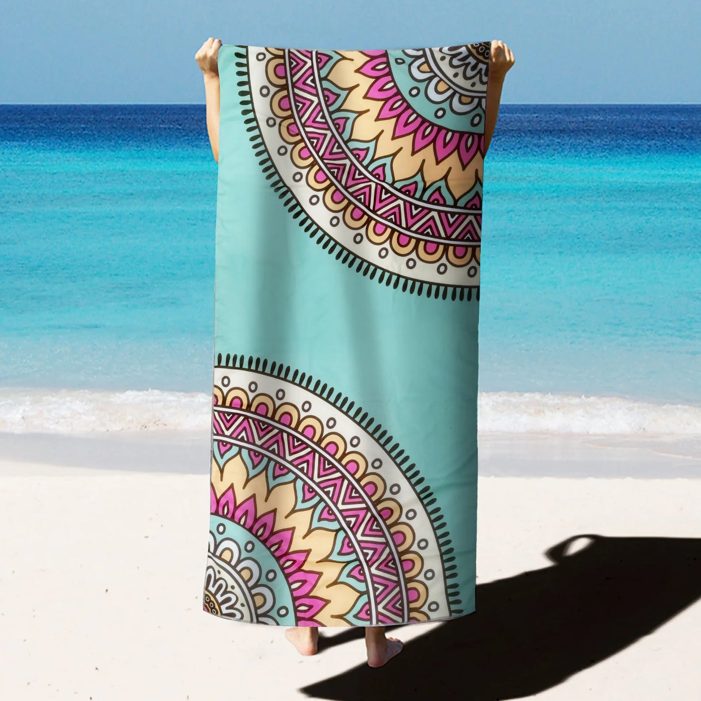 Mandala Microfiber Towel