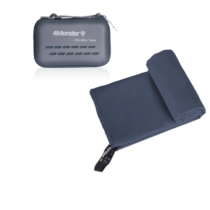 ActiveDry Microfibre Quick-Dry Towel (L / XL / XXL)| For Beach, Yoga, Spa & Travel