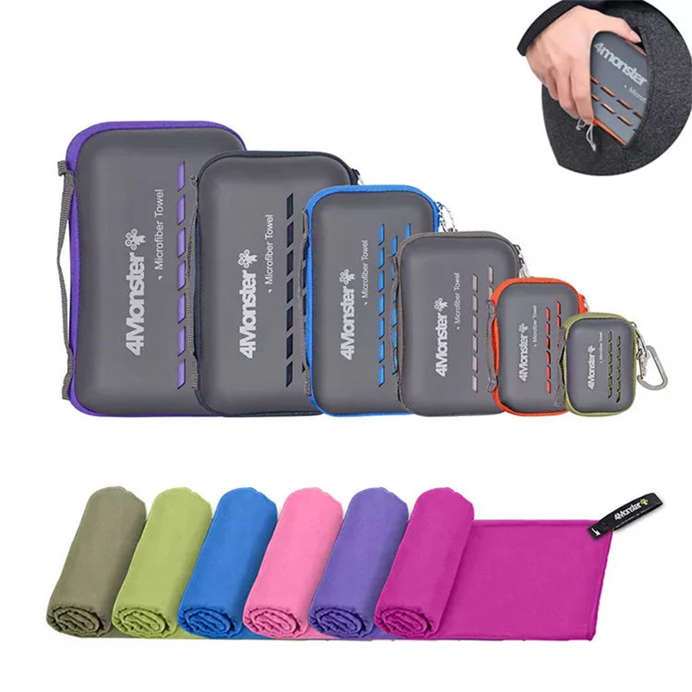 Monster Microfiber Quick-Dry Towel