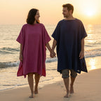 microfibre changing robe beach use couple quick dry unisex surf poncho lifestyle