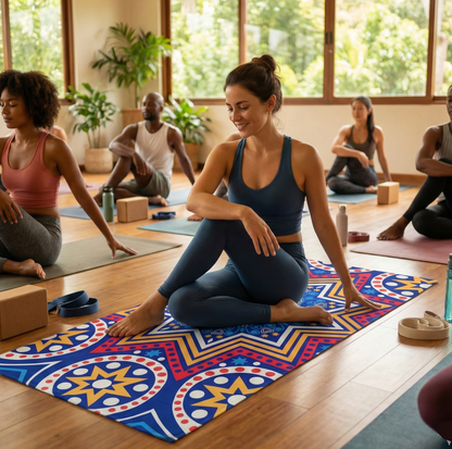 Microfibre Towel – Mandala Design