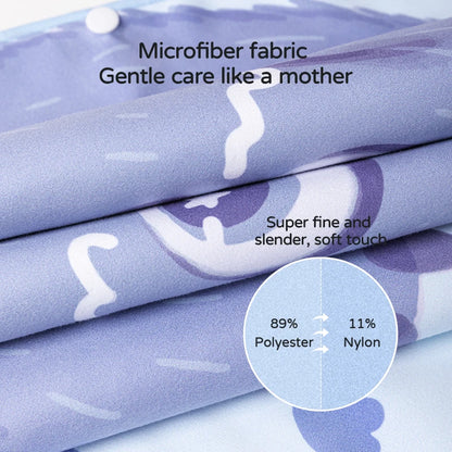 Children’s Hooded Towel – Quick-Dry Microfibre Bath Poncho for Kids