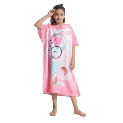 Kids Hooded Microfibre