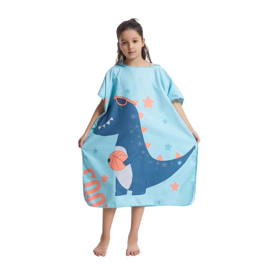 Kids Hooded Microfibre