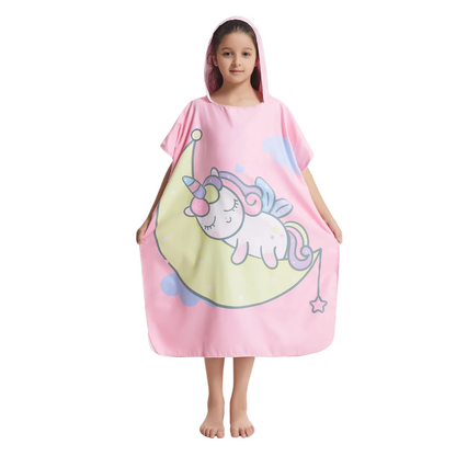 Kids Hooded Microfibre
