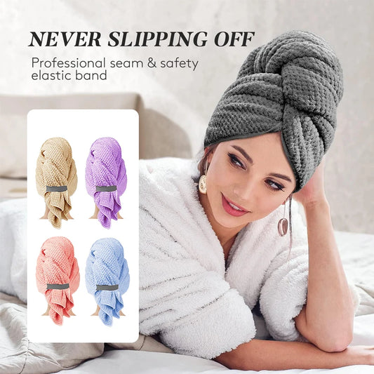 Microfibre Hair Towel Wrap