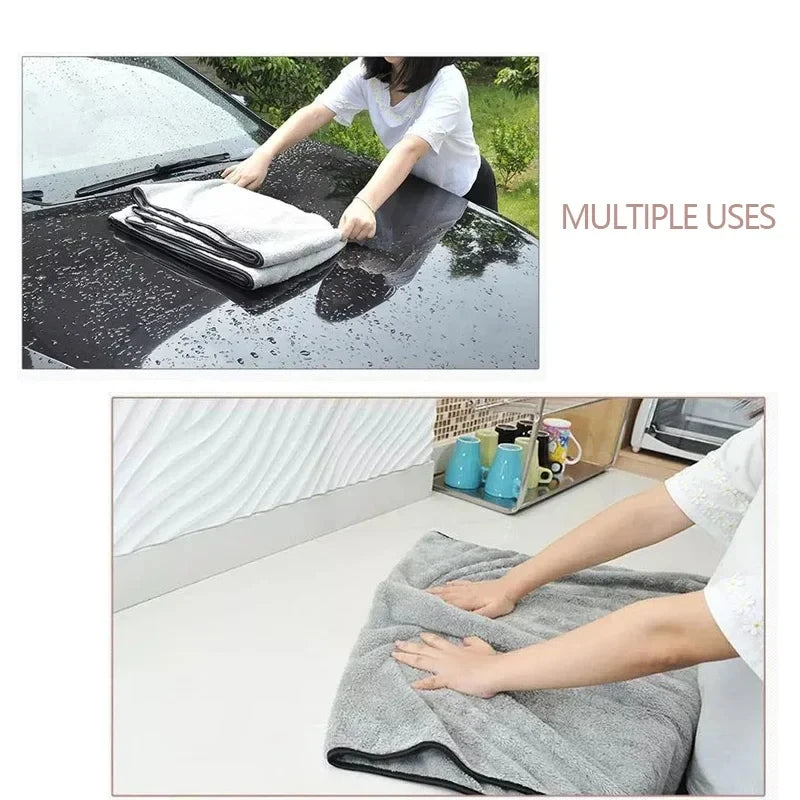Microfibre Car Cleaning Towel – Extra Soft, Fast‑Drying & Super‑Absorbent