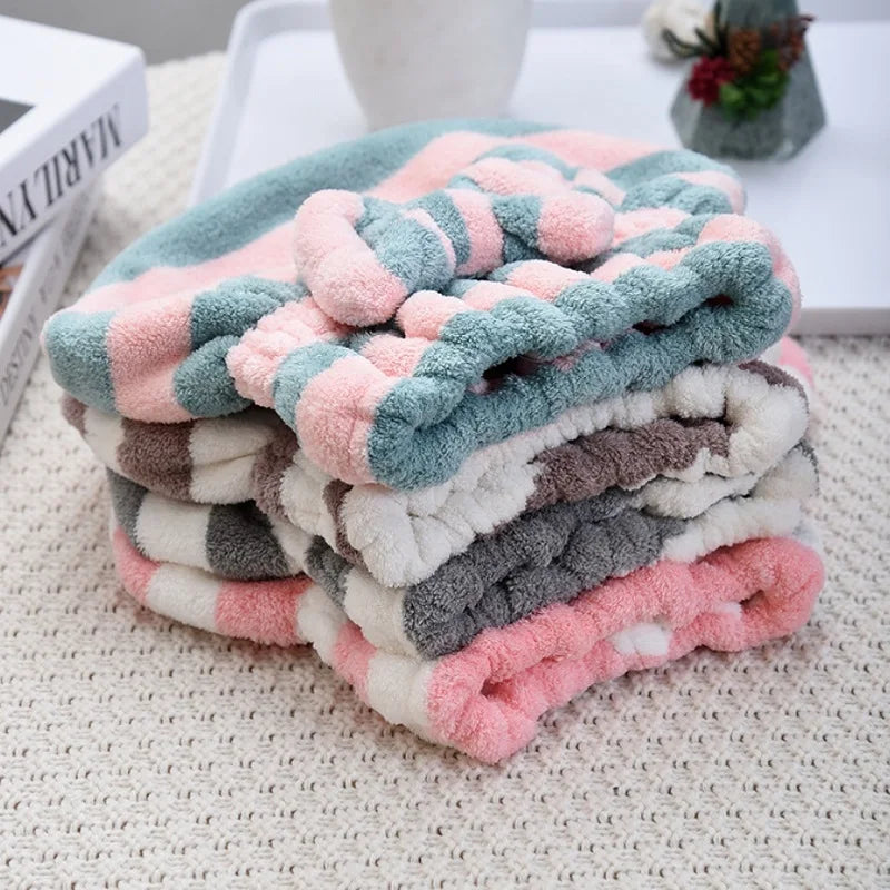 Quick-Dry Hair Towel Cap