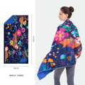 Printed Microfiber Travel Towel