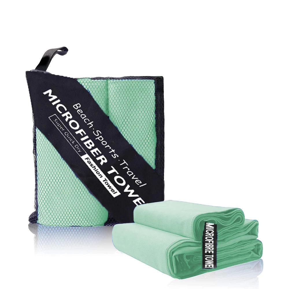 2-Pack Quick-Dry Microfiber Towel