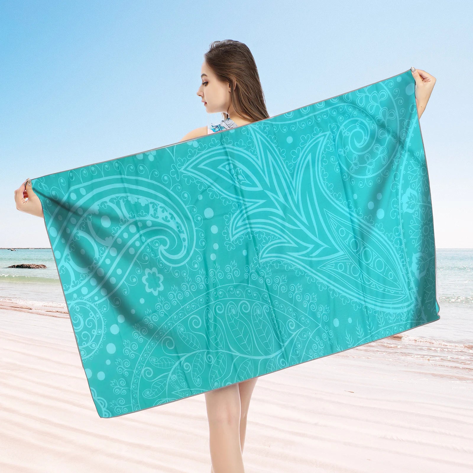 Mandala Microfiber Towel