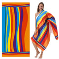 Beach towel made from quick-dry microfibre – lightweight, compact and perfect for travel, swimming or gym