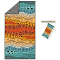 Premium Double-Sided Microfibre Quick-Dry Sports & Beach Towel – Sunset Horizon