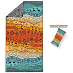 Premium Double-Sided Microfibre Quick-Dry Sports & Beach Towel – Sunset Horizon