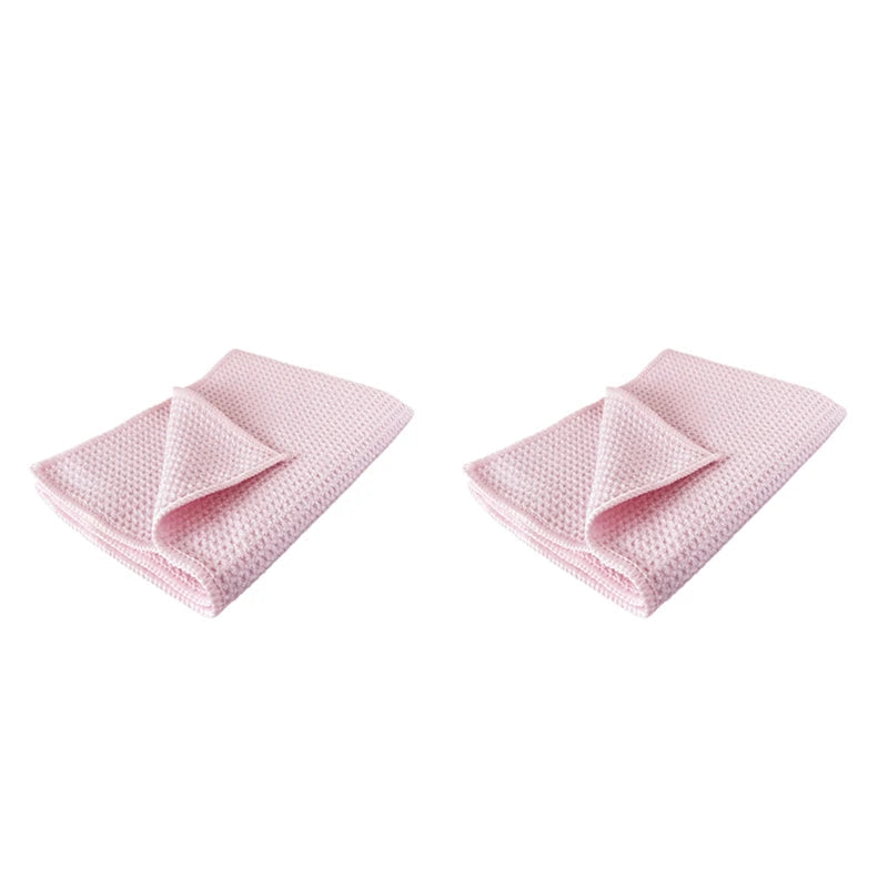 Waffle Microfibre Towel 30×40 cm