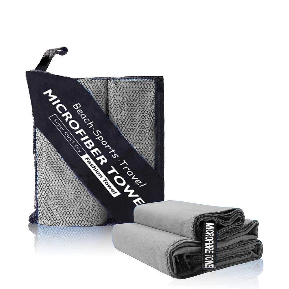2-Pack Quick-Dry Microfiber Towel