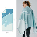 Double-Sided Velvet Sports Towel