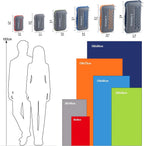 microfibre towels multiple colors compact travel towel collection