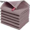 6-Pack Kitchen Dishcloths – Taupe Stone