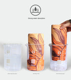 microfibre towel double sided printed towel product presentation