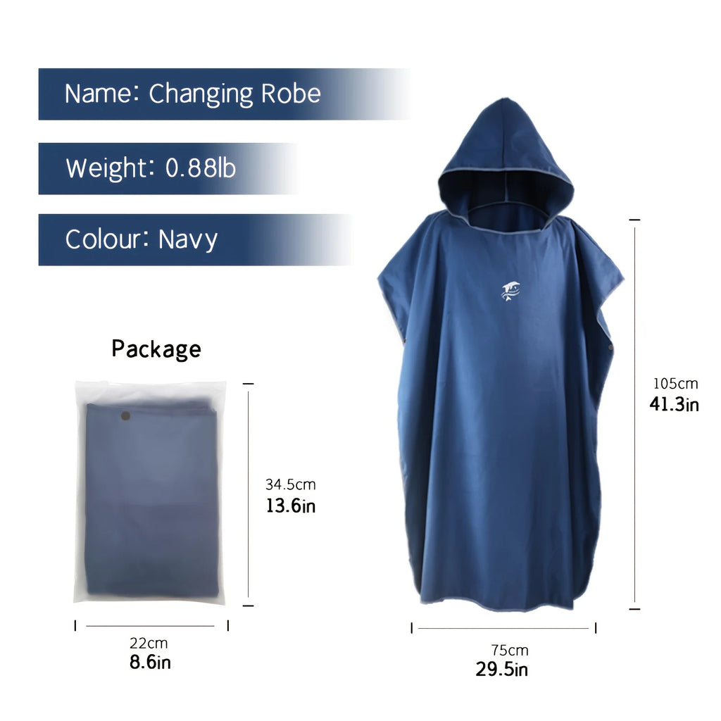 changing robe specifications size material quick dry microfibre robe product details