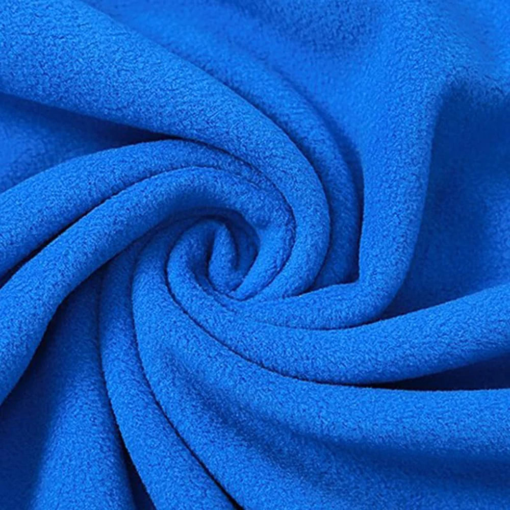 soft microfiber fleece fabric detail sleeping bag liner