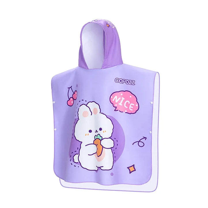 kids hooded blanket cute rabbit design