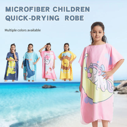 Kids Hooded Microfibre