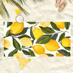 Lemon Coast Microfiber Beach Towel – Sand Free