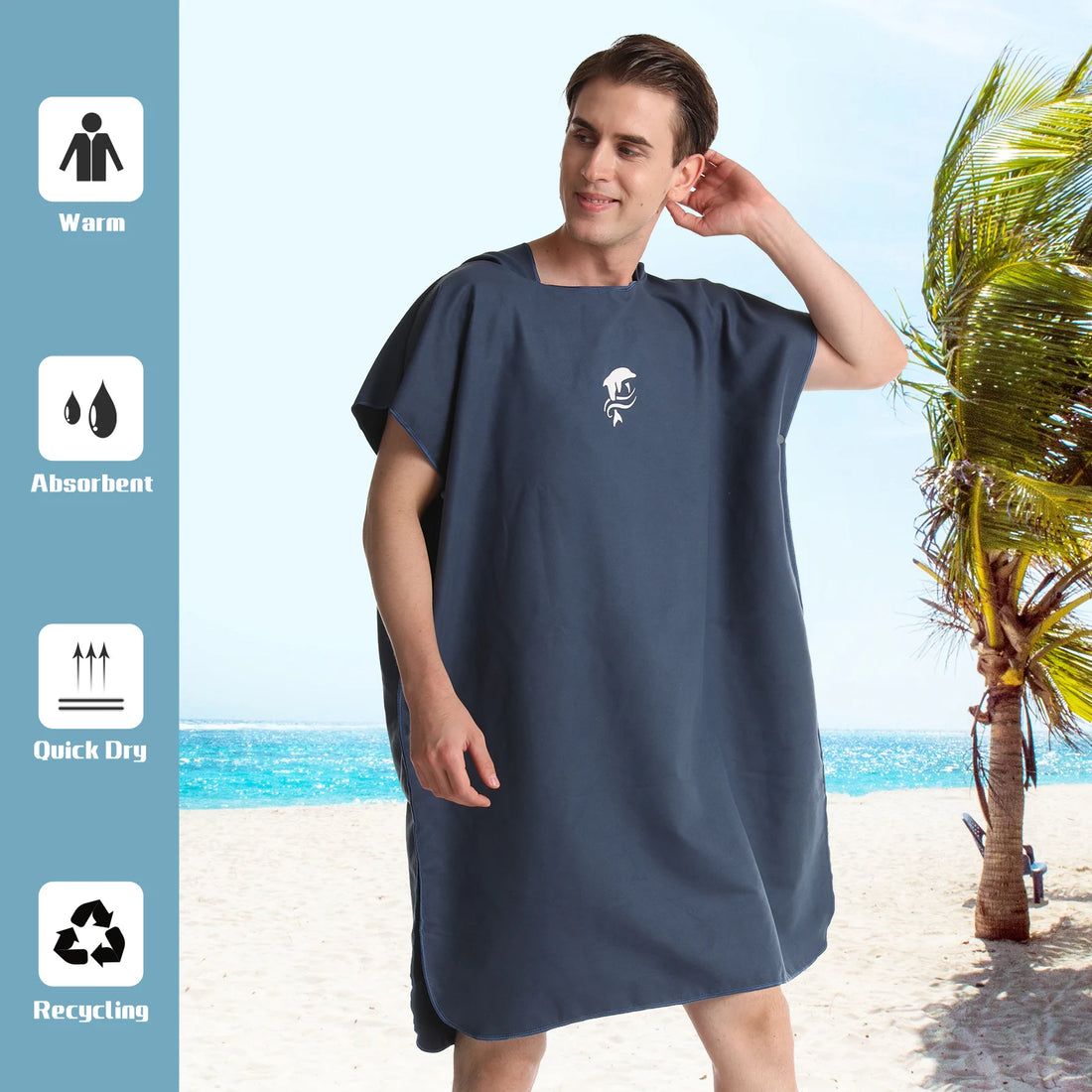 Unisex Microfiber Changing Robe