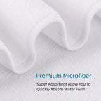 soft microfibre fabric texture quick dry towel material close up