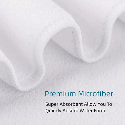 Beach Towel with Shell and starfish Print