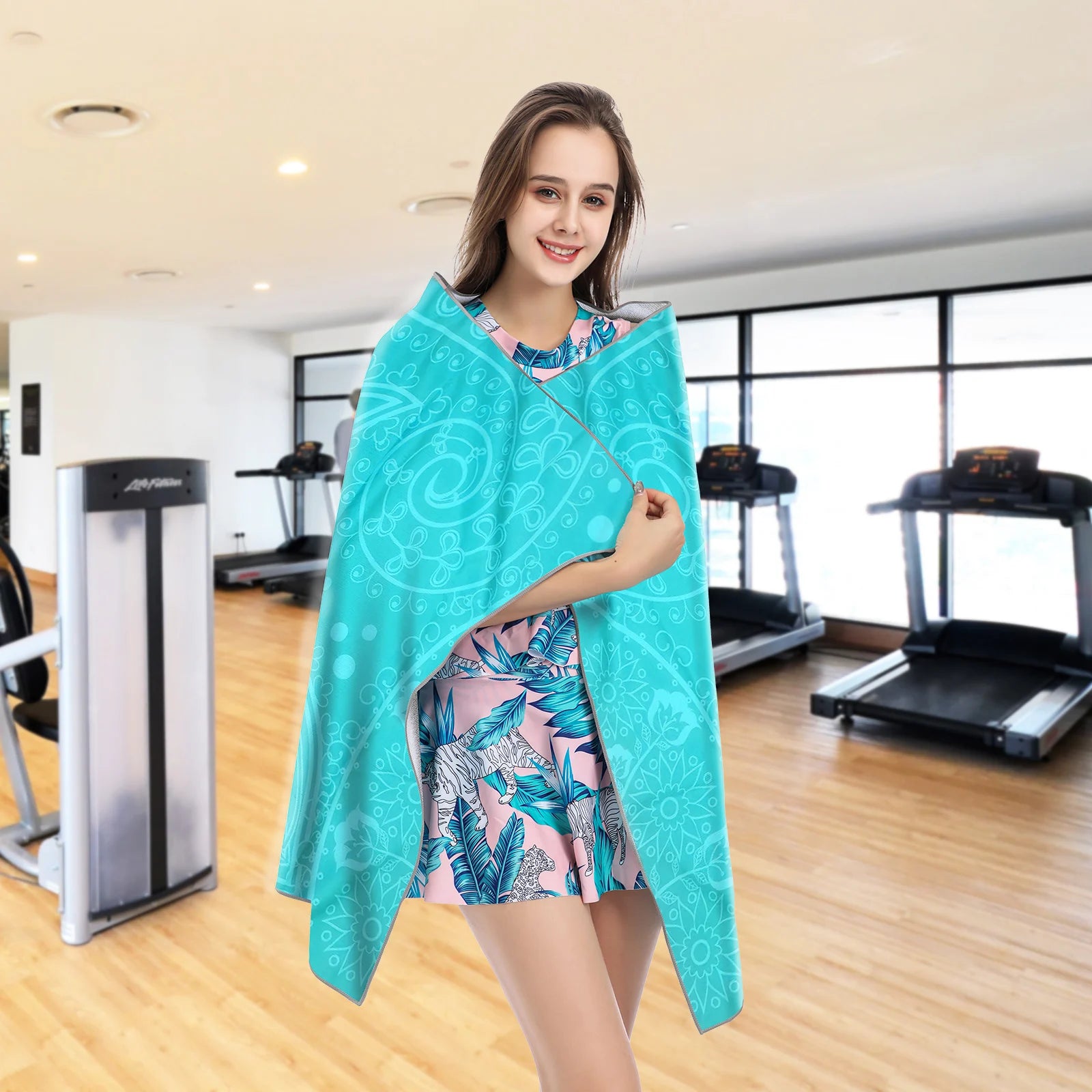 Mandala Microfiber Towel