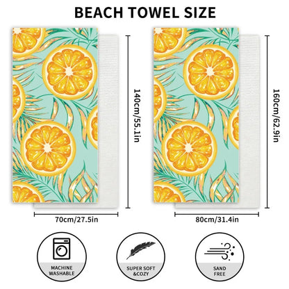 Tropical Fruit Microfibre Towel