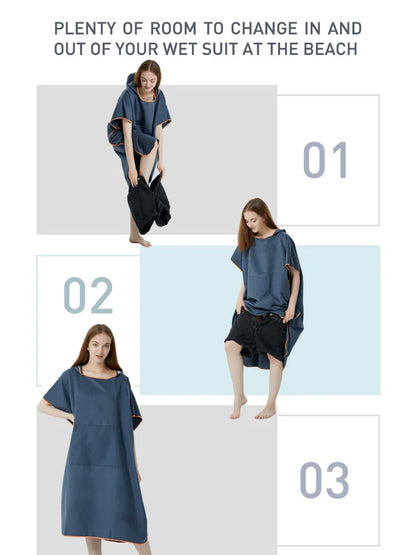 Surf Poncho Changing Robe