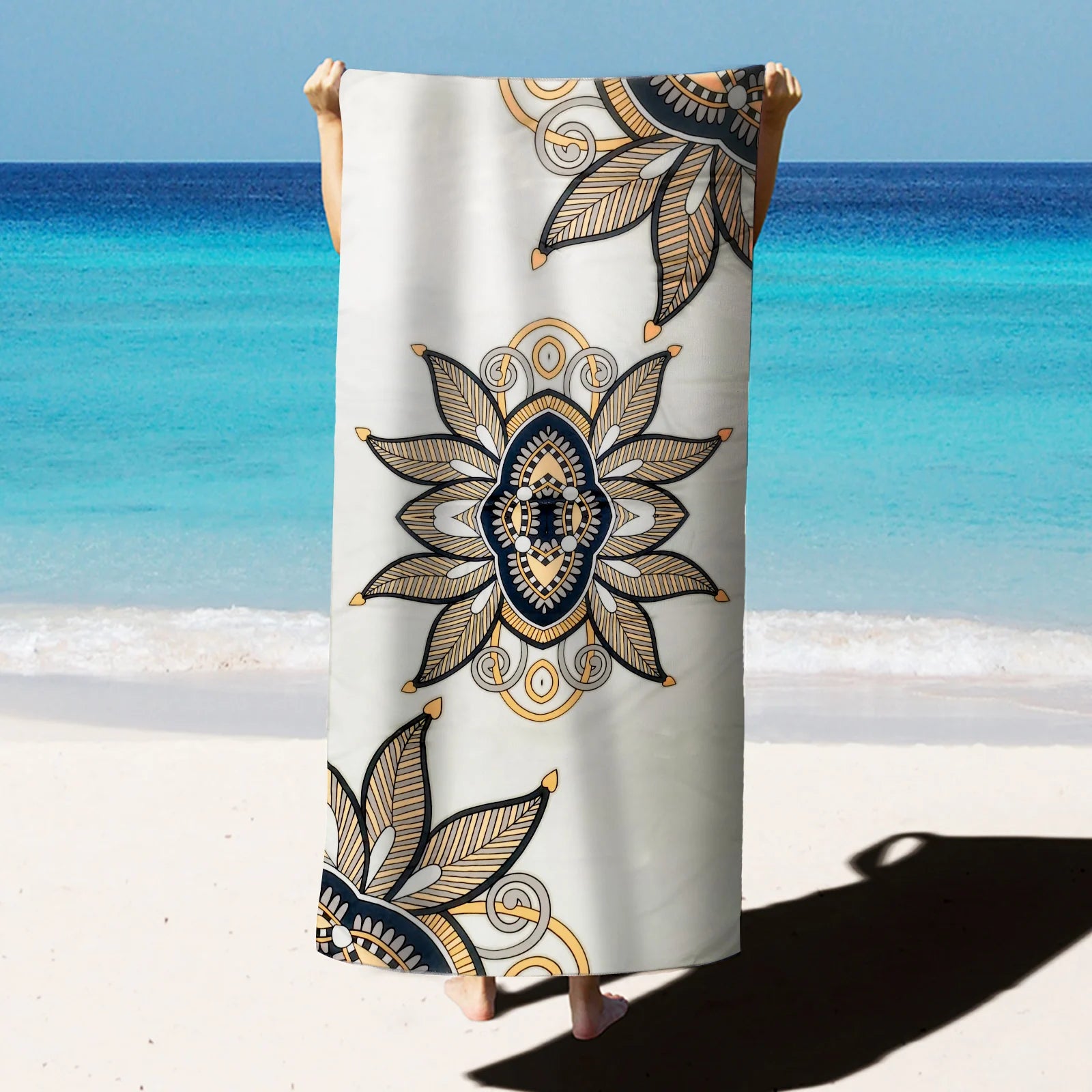 Mandala Microfiber Towel