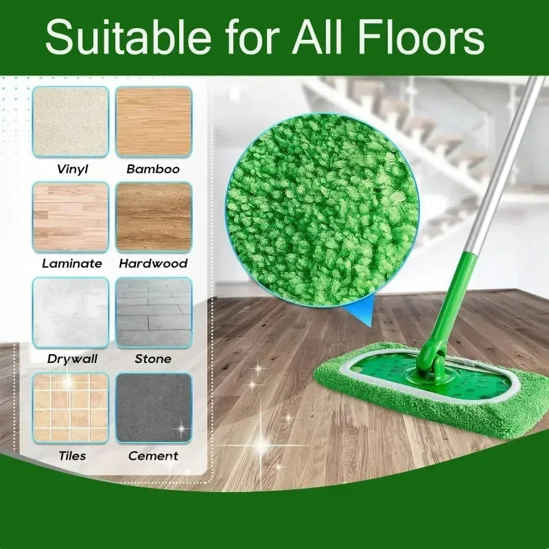 Reusable Microfibre Mop Pads