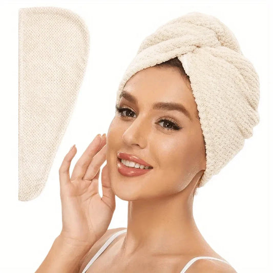 Microfiber Hair Towel Turban