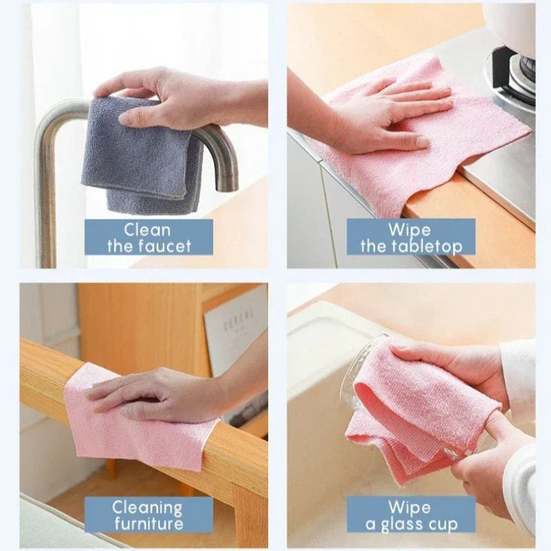 Microfibre Cloth Roll – Reusable, High Absorbency & Eco-Friendly Cleaning Solution