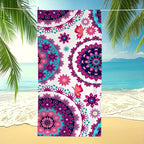 SunVibe Oversized Microfiber Beach Towel – Sand Free
