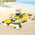 Lemon Coast Microfiber Beach Towel – Sand Free