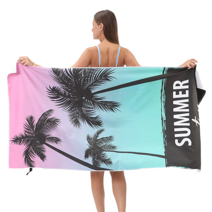 Microfibre Towel – Premium Printed Velvet