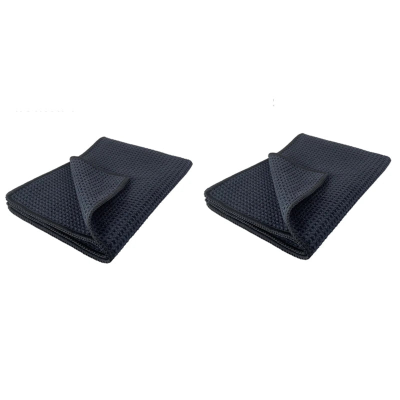 Waffle Microfibre Towel 30×40 cm