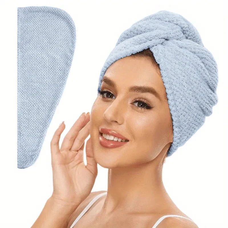 Microfiber Hair Towel Turban