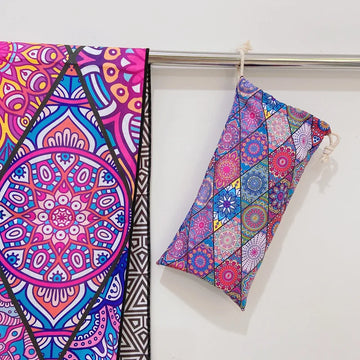 Premium Double-Sided Microfibre Quick-Dry Sports & Beach Towel – Mandala Spirit