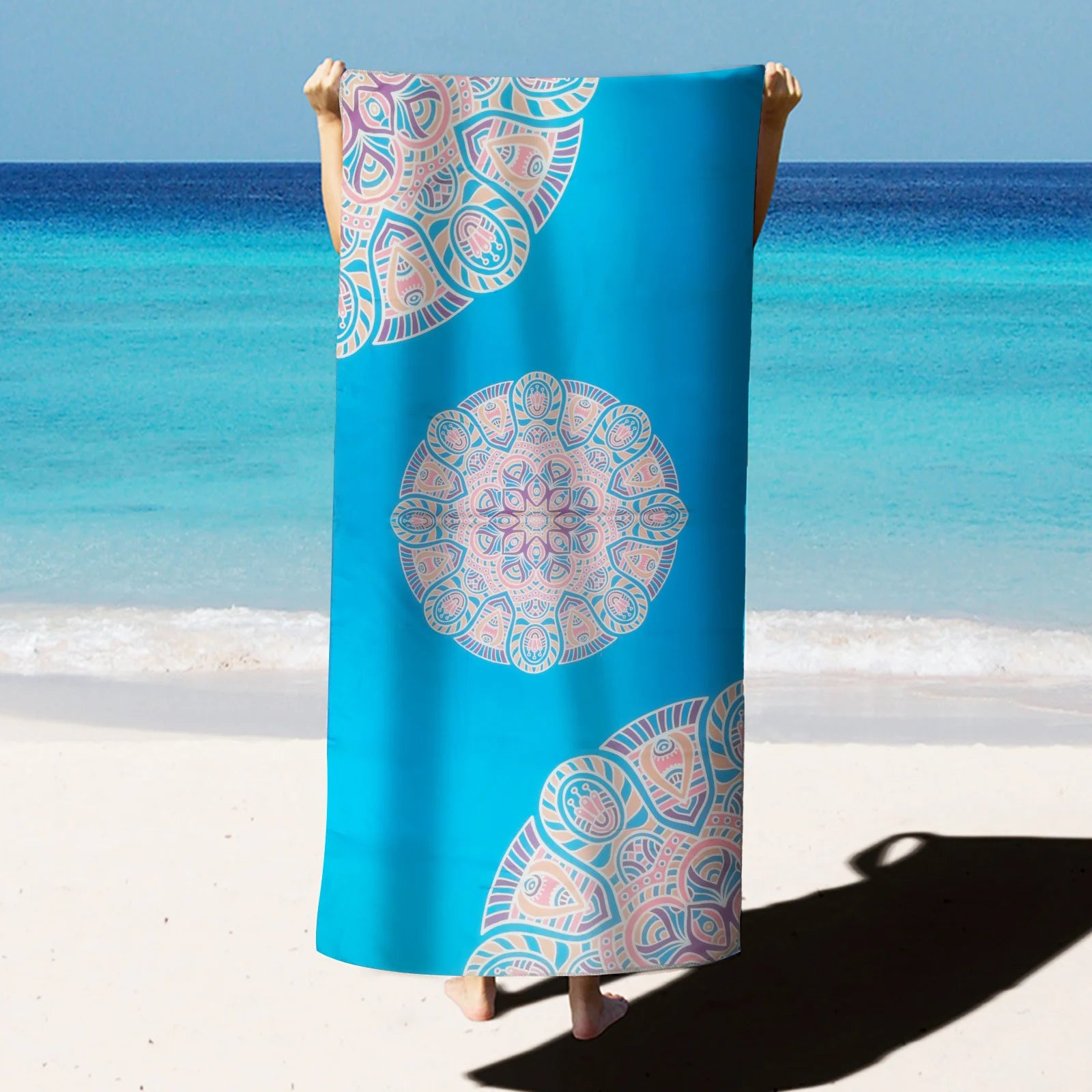 Mandala Microfiber Towel