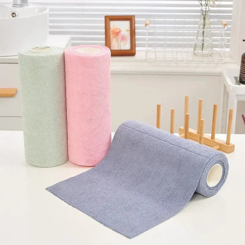 Microfibre Cloth Roll – Reusable, High Absorbency & Eco-Friendly Cleaning Solution