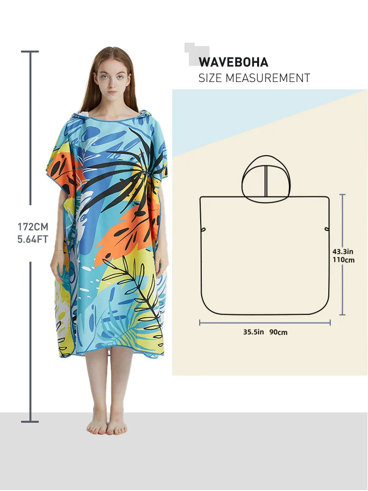 Surf Poncho Changing Robe