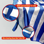 microfibre towel detail quick dry striped towel close up