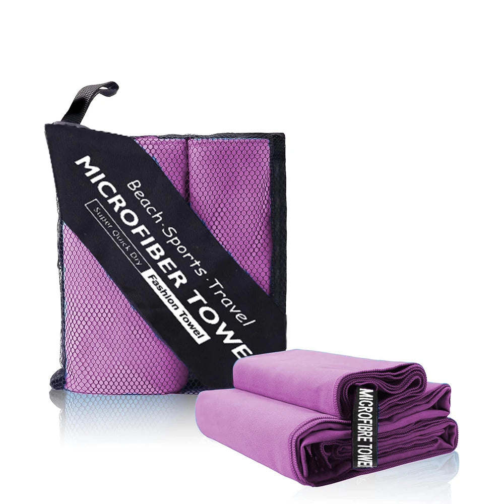 2-Pack Quick-Dry Microfiber Towel